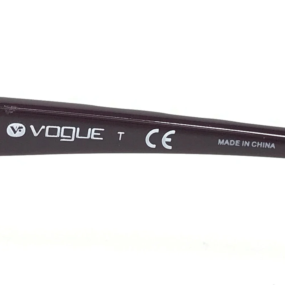 Vogue Eyeglasses Frames VO4033 5028 Purple Gold Cat Eye Full Rim 51-17-140